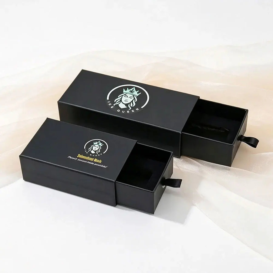 Custom Luxury Sliding Drawer Box | Debossing | 500 MOQ | 30-Day Lead