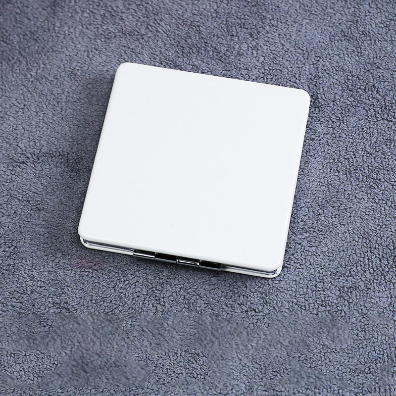 PU Leather Pocket Mirrors | Double-Sided with Logo | Custom