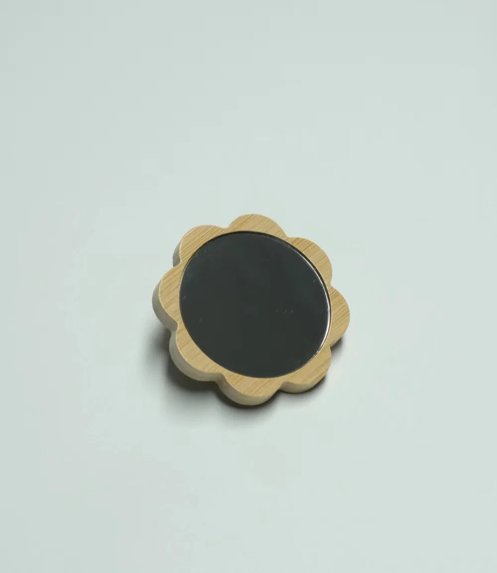 Bamboo Pocket Mirrors with Custom Logo | Eco-Friendly | Wholesale