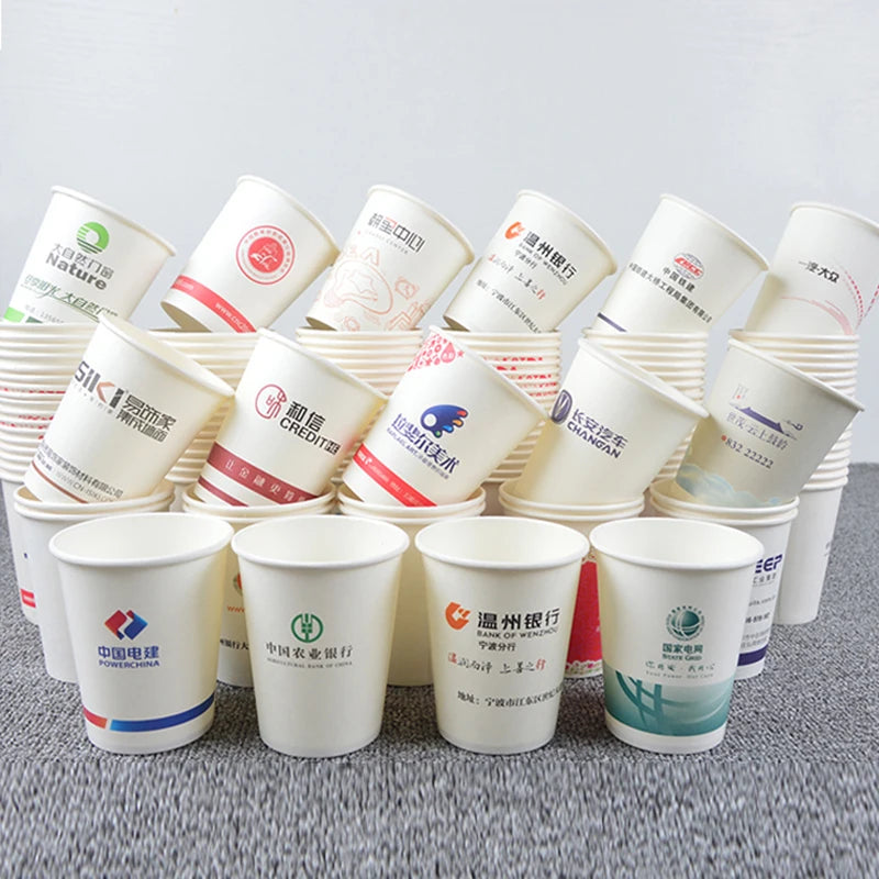 Wholesale Double Wall Paper Cups with Logo | MOQ 1000