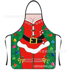 Waterproof Polyester Apron | 3D Printed Cartoon Barbecue Apron