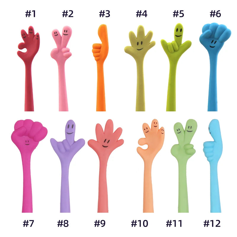 Custom Promotional Pens: 50 MOQ, 7-Day Lead Time, 1.0mm | Multi-Color Silicone Ballpoint Gifts