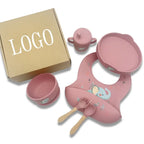 BPA-Free Silicone Feeding Set | MOQ 20 | 7-Day Lead