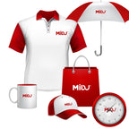 Custom Logo Business Gift Set with Notebook, Drinkware and Everyday Accessories
