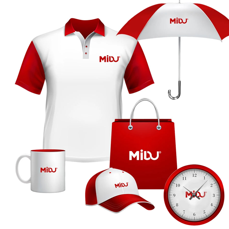 Custom Logo Business Gift Set with Notebook, Drinkware and Everyday Accessories