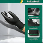 13G PU Coated Work Gloves with CE EN388 4131X | Anti-Slip, Custom Logo Bulk Order