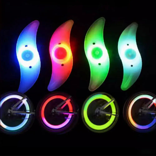 Custom Colorful Bicycle Spoke Lights | Packaging MOQ 1,000 pcs