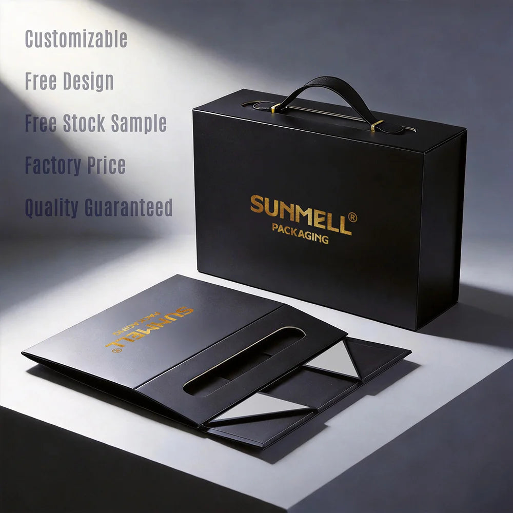 Custom Rigid Magnetic Gift Box | Collapsible Luxury | 500 MOQ