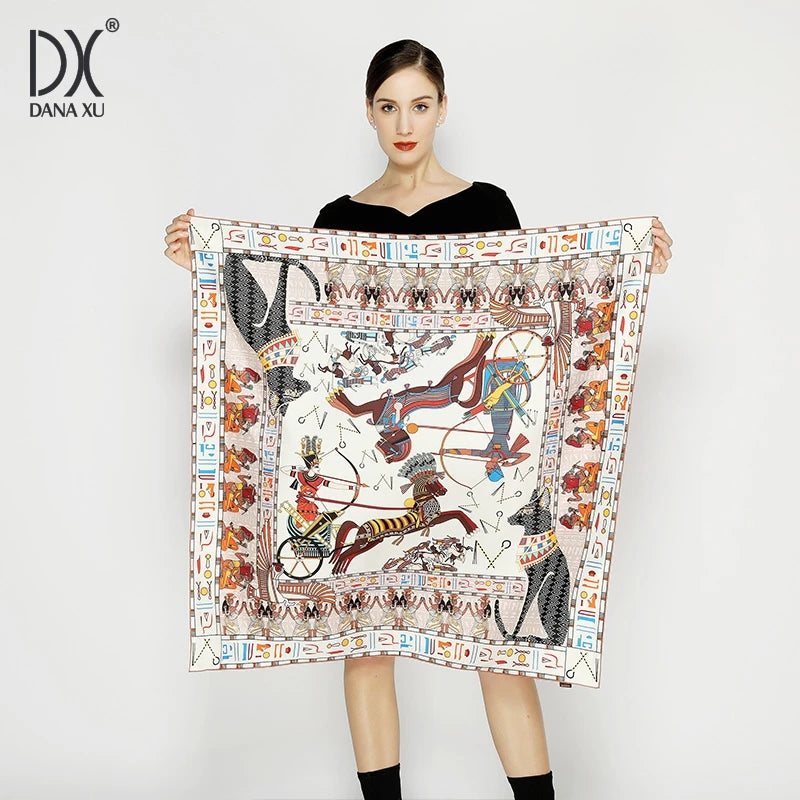 Custom 100% Silk Scarves Digital Printing | 20 MOQ Oeko-Tex Certified Corporate Gifts