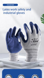 CE EN388 Certified Work Gloves | Latex Coated Anti-Slip | 120pc MOQ
