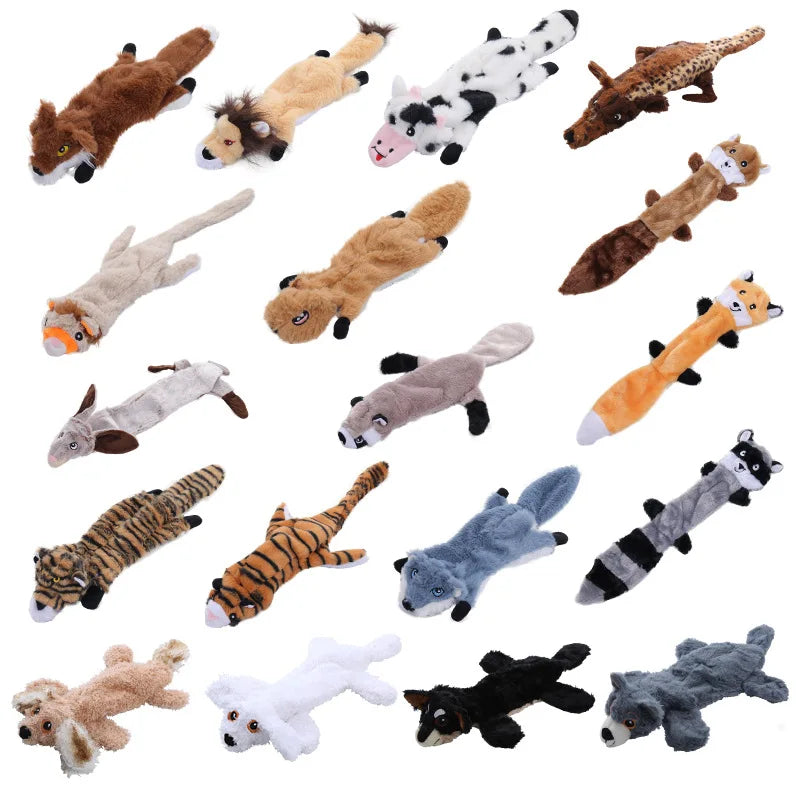 Custom No Stuffing Plush Dog Toy | Reinforced Stitching | OEM ODM Wholesale