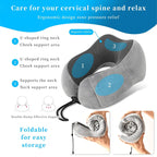 Personalized Memory Foam Neck Travel Pillow | MOQ 100