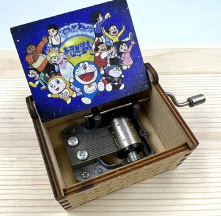 Custom Wooden Music Boxes with Logo – 10 MOQ, 18-Second Play