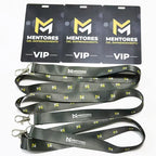 Custom Lanyards and Badges with Logo | MOQ 100 pcs | 10-Day Lead
