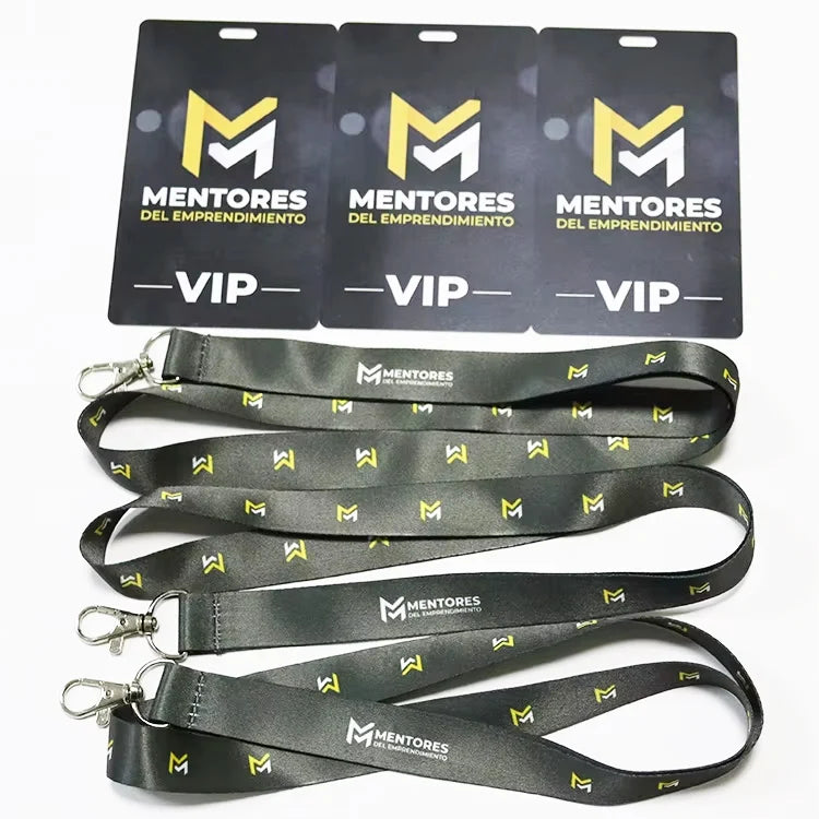 Custom Lanyards and Badges with Logo | MOQ 100 pcs | 10-Day Lead