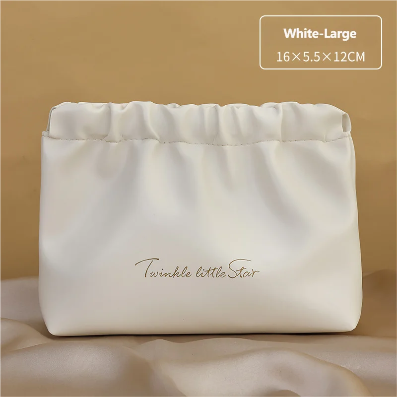 Custom PU Leather Cosmetic Bags | Open Top | 30-Day Lead