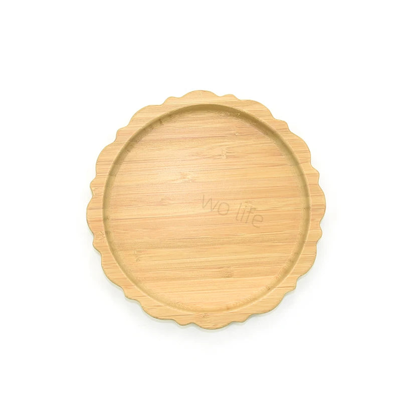 Bamboo Suction Plate Set | Animal Shapes | CPC Certified | 100 MOQ