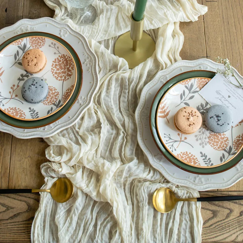 Cheesecloth Table Runners | OEKO-TEX | MOQ 1 | Luxury