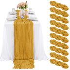Cheesecloth Table Runners | OEKO-TEX | MOQ 1 | Luxury