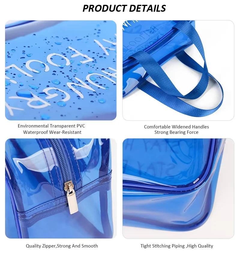 Custom PVC Cosmetic Bags | BSCI/ISO Certified | MOQ 500