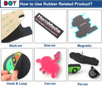 Custom 3D Embossed PVC Patches with Logo | MOQ 100