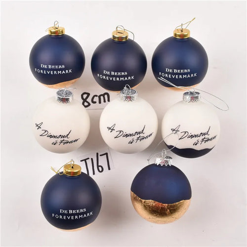 Custom Glass Baubles 100 pcs | BSCI Certified