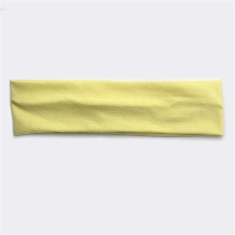 Custom Spandex Headband for Women | 23.5cm Stretch Hair Band for Sports & Fashion