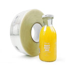 Eco-Friendly Transparent Labels | 500 Pcs MOQ, Food-Grade | Vinyl