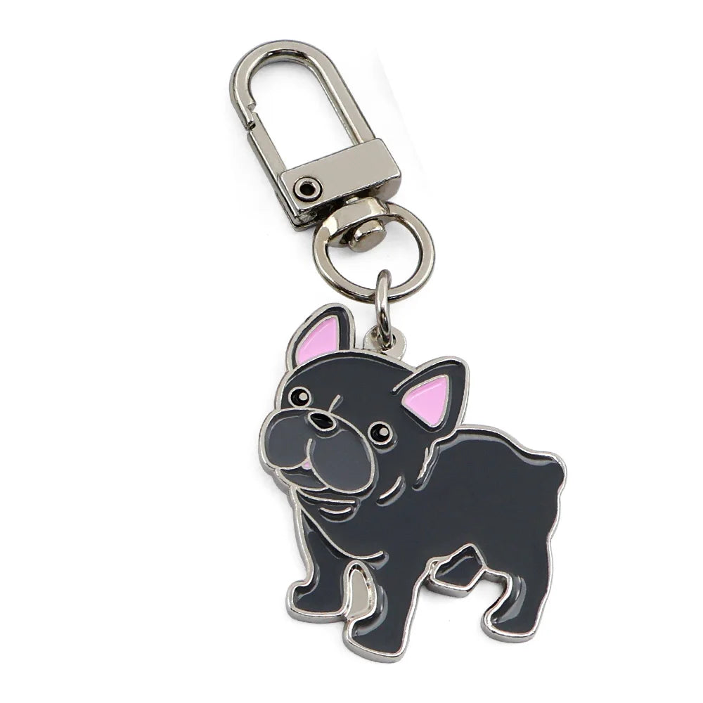 Custom Zinc Alloy Keychains 100 MOQ | Letterpress Printing Promotional Gifts