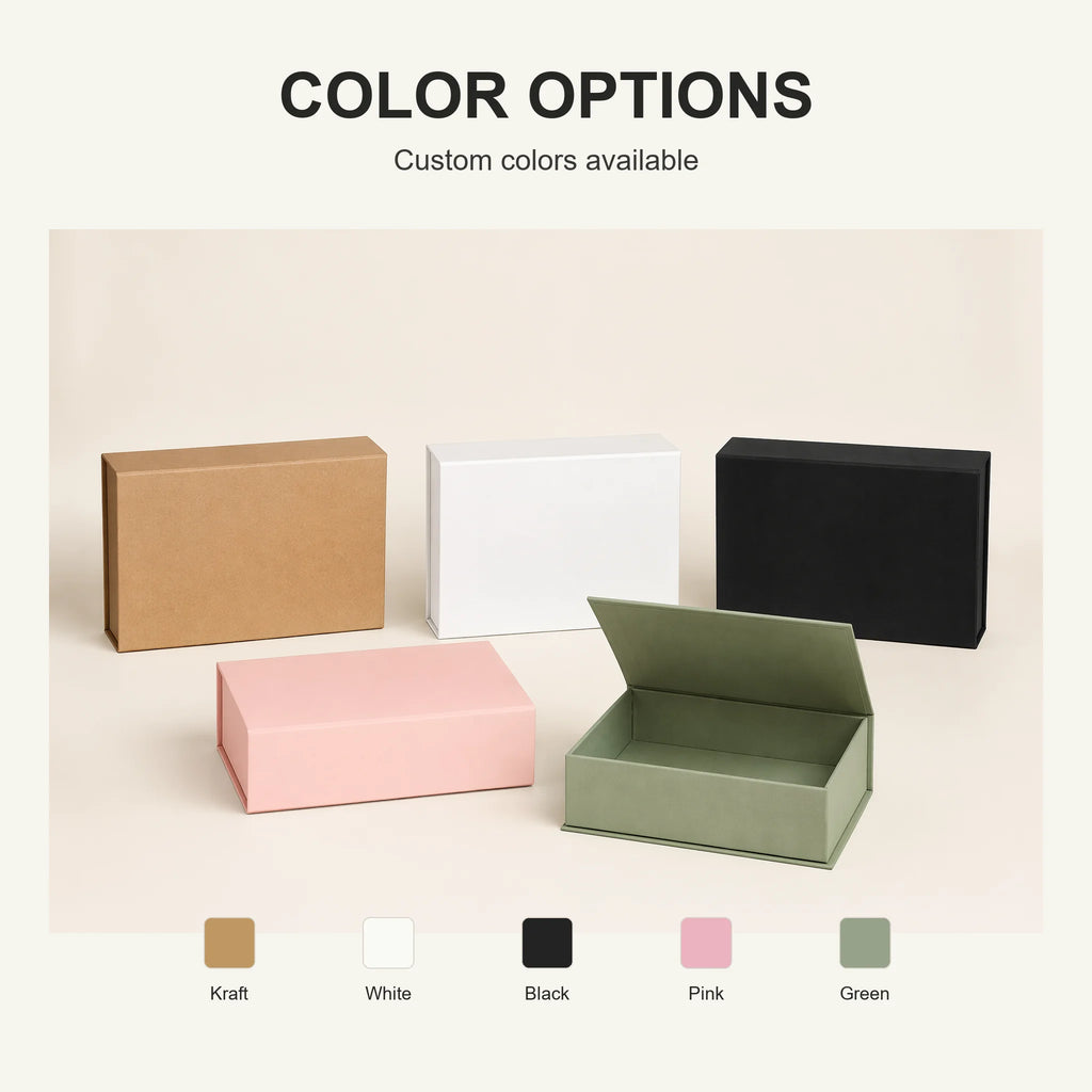 Magnetic Rigid Box with Organized Compartments | Bulk 1,000 Pcs