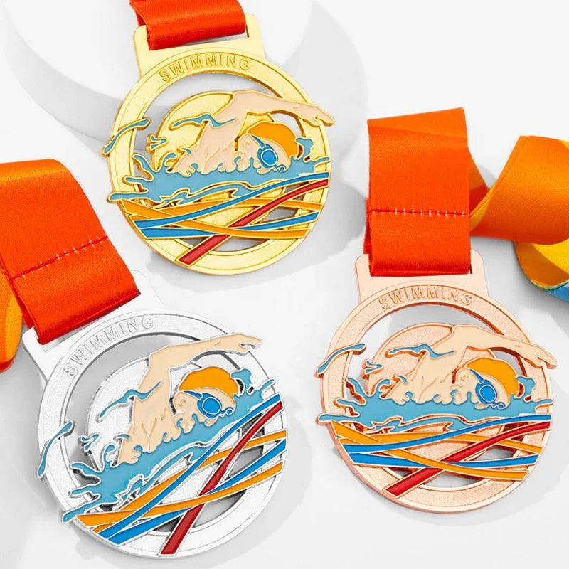 Custom Zinc Alloy Medals | Die Struck Enamel | Sports Event Awards | Wholesale