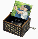 Wooden Hand-Cranked Music Box | Howl's Moving Castle | 10 MOQ | Custom
