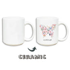 Custom Ceramic Sublimation Mugs | 11oz White Coffee Mugs
