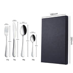 24-Piece Gold Flatware Set | PVD Coating | EU/FDA Certified | 100 MOQ