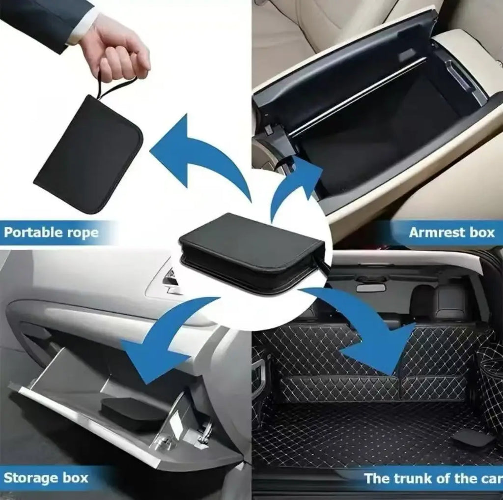 46-Piece Custom Car Emergency Tyre Repair Kit | MOQ 1 Set