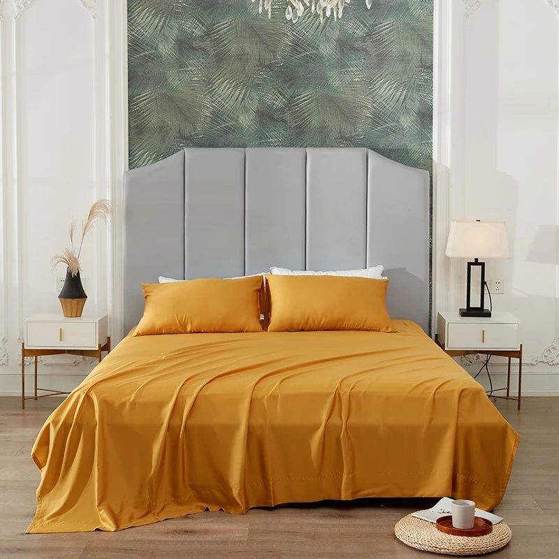 Lyocell Bedding Sets Wholesale | 100% Bamboo Fiber, 300tc | 200 Sets MOQ