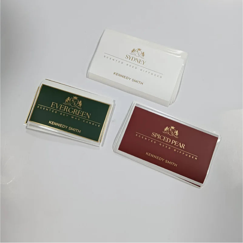 Custom Waterproof Vinyl Roll Labels with Logo | MOQ 100