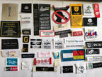 Custom Woven Labels for Clothing with Logo | NO MOQ