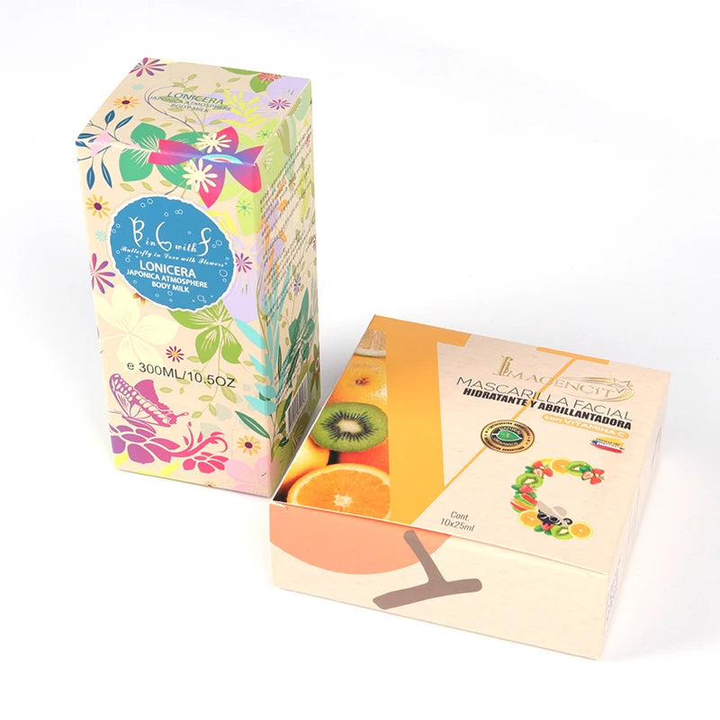 Custom Foil Stamped Cosmetic Box | Free Sample | FSC/SGS/BSCI/ISO