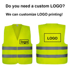 ANSI Class 2 Safety Vest 500pcs MOQ | 8 Colors, S-5XL, Custom Logo from $0.10/piece for Construction