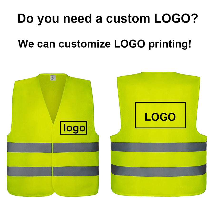 ANSI Class 2 Safety Vest 500pcs MOQ | 8 Colors, S-5XL, Custom Logo from $0.10/piece for Construction