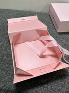 Custom Magnetic Foldable Gift Box: Coated Paper, Four-Color Print, Matt Lamination