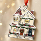 Custom Gold Metal Christmas Ornaments | MOQ 50