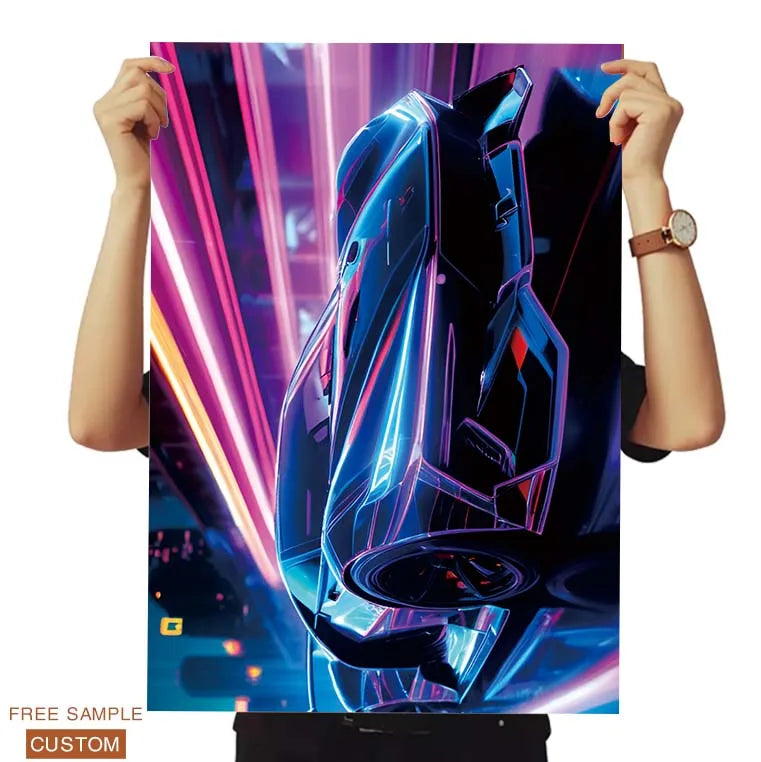 Wholesale Custom Posters | A0-A4, Ultra-High-Definition RGB | 100 Pcs MOQ