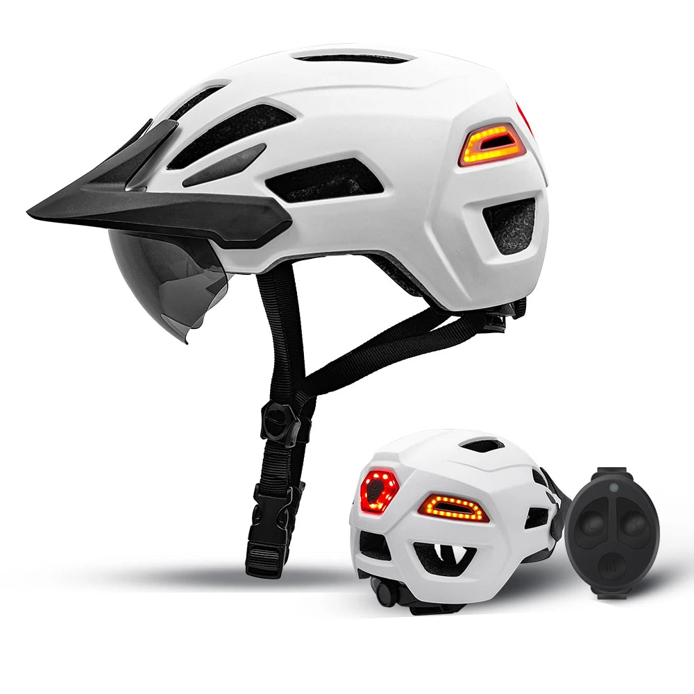 CE Certified Cycling Helmet with Lens | Custom Logo MOQ 300