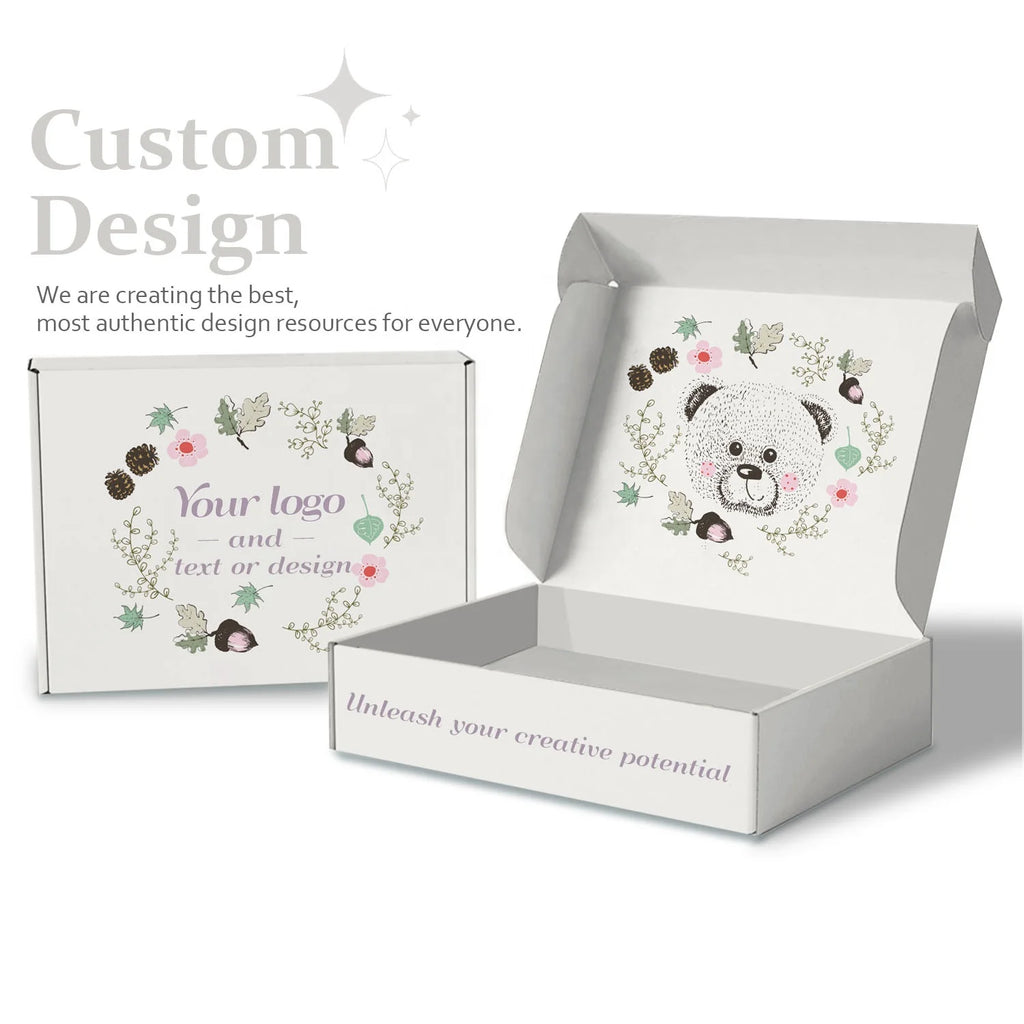 Collapsible Corrugated Box Custom Print | 500 MOQ, Free Sample, 8 Finishing Options