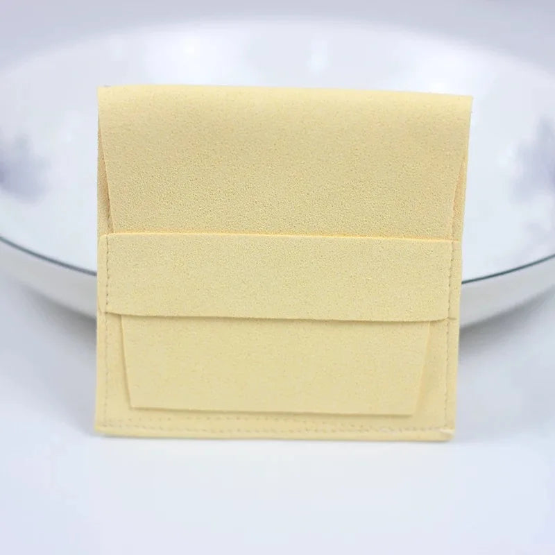 Custom Microfiber Velvet Jewelry Pouch Wholesale | 20 MOQ 12 Colors