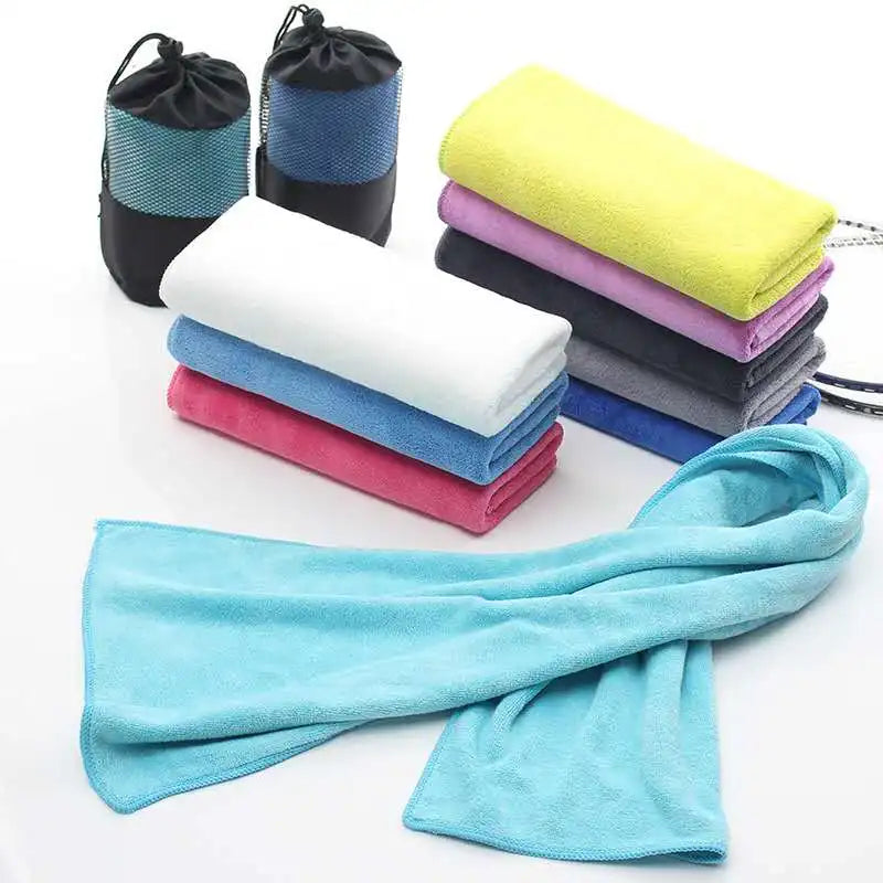 Microfiber Sports Towel | 80/20 Blend | Quick-Dry | Custom Logo | 50 MOQ | Fitness
