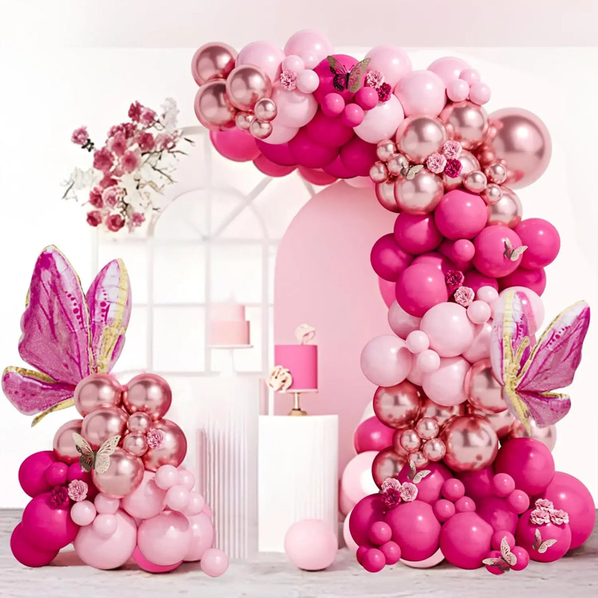 Balloon Arch Garland Kits | Rose Gold | MOQ 10 | EN71 Certified