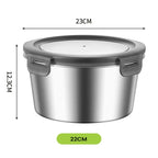 304/316 Stainless Steel Food Storage Container | 100 MOQ | Leak-Proof